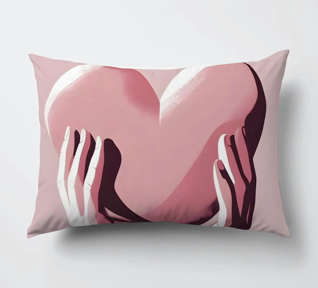 Mani a forma di cuore cuscino da LIFESTYLE OBJECTS