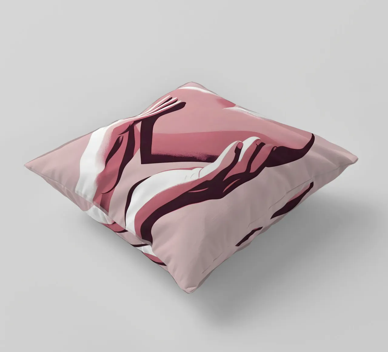 Mani a forma di cuore cuscino da LIFESTYLE OBJECTS