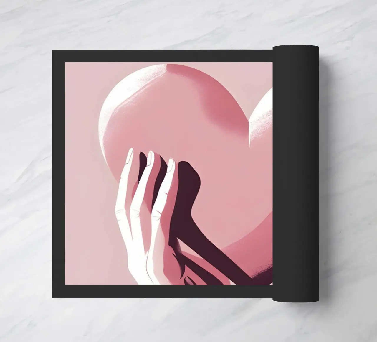 Mani a forma di cuore zerbino da LIFESTYLE OBJECTS