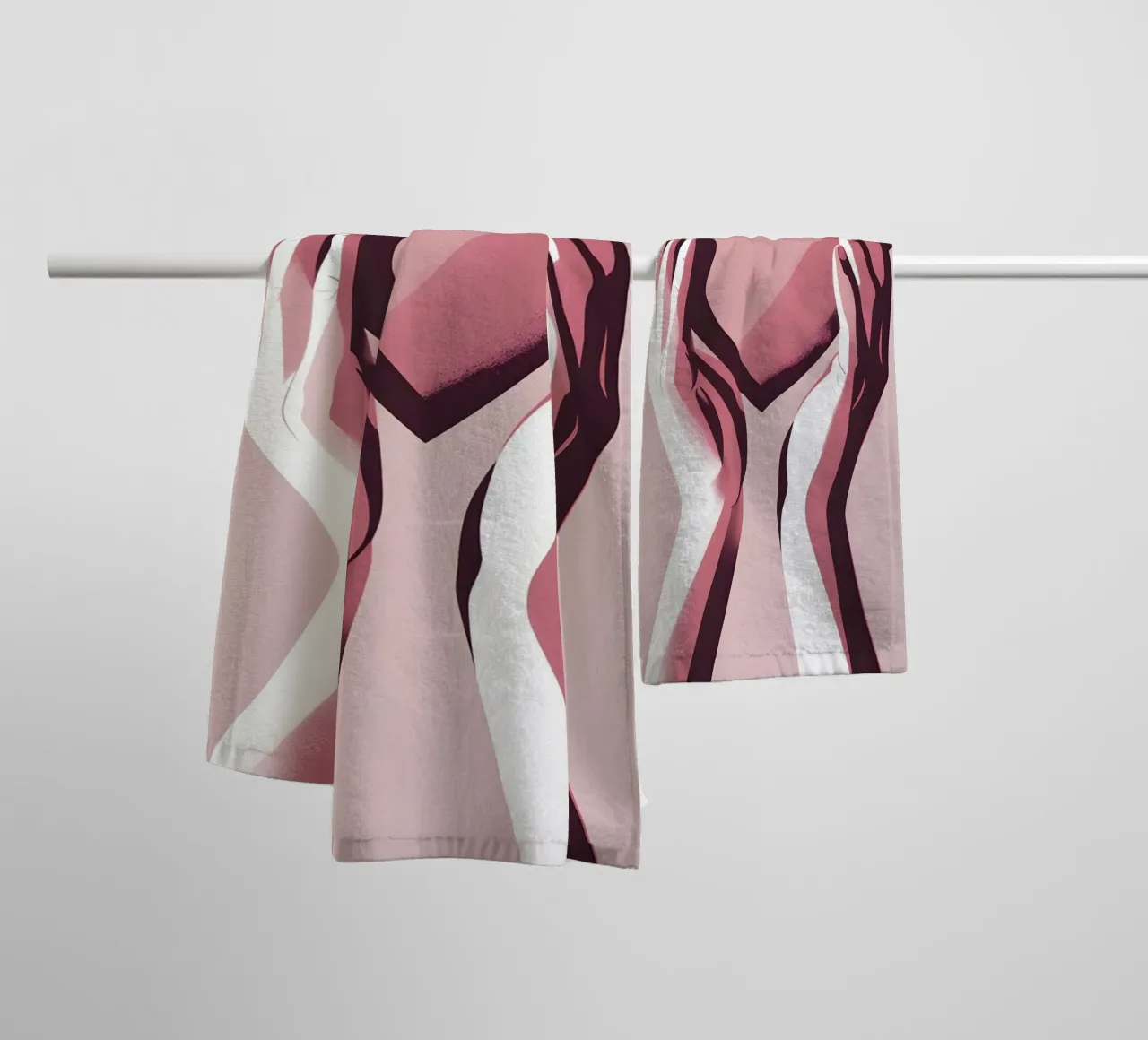 Mani a forma di cuore asciugamano da bagno da LIFESTYLE OBJECTS