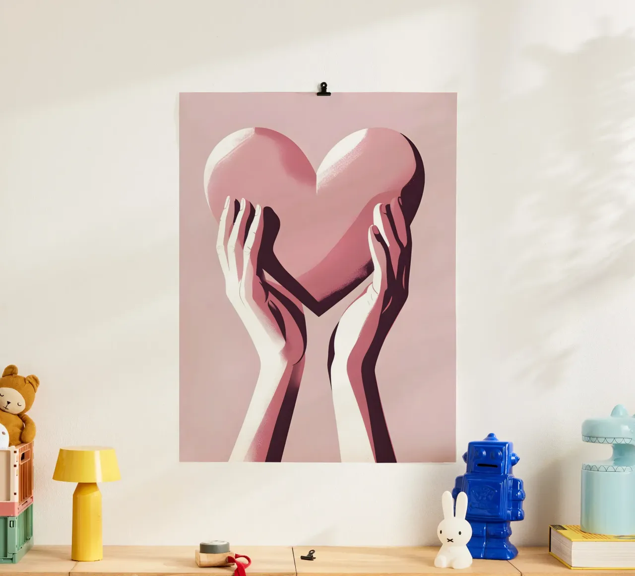 Mani a forma di cuore carta hahnemühle da LIFESTYLE OBJECTS