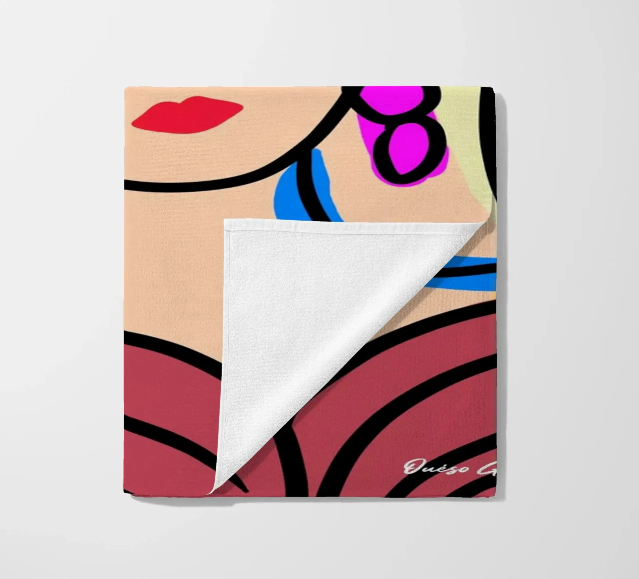 Louise beach towel by Mike Leymi