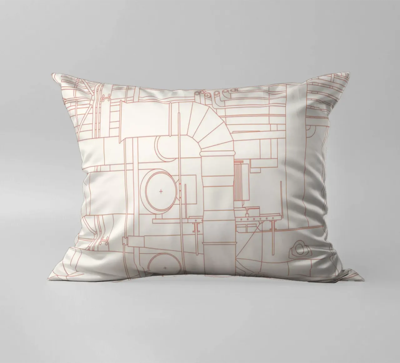 Pompidou : Blueprint cuscino da Florent Bodart