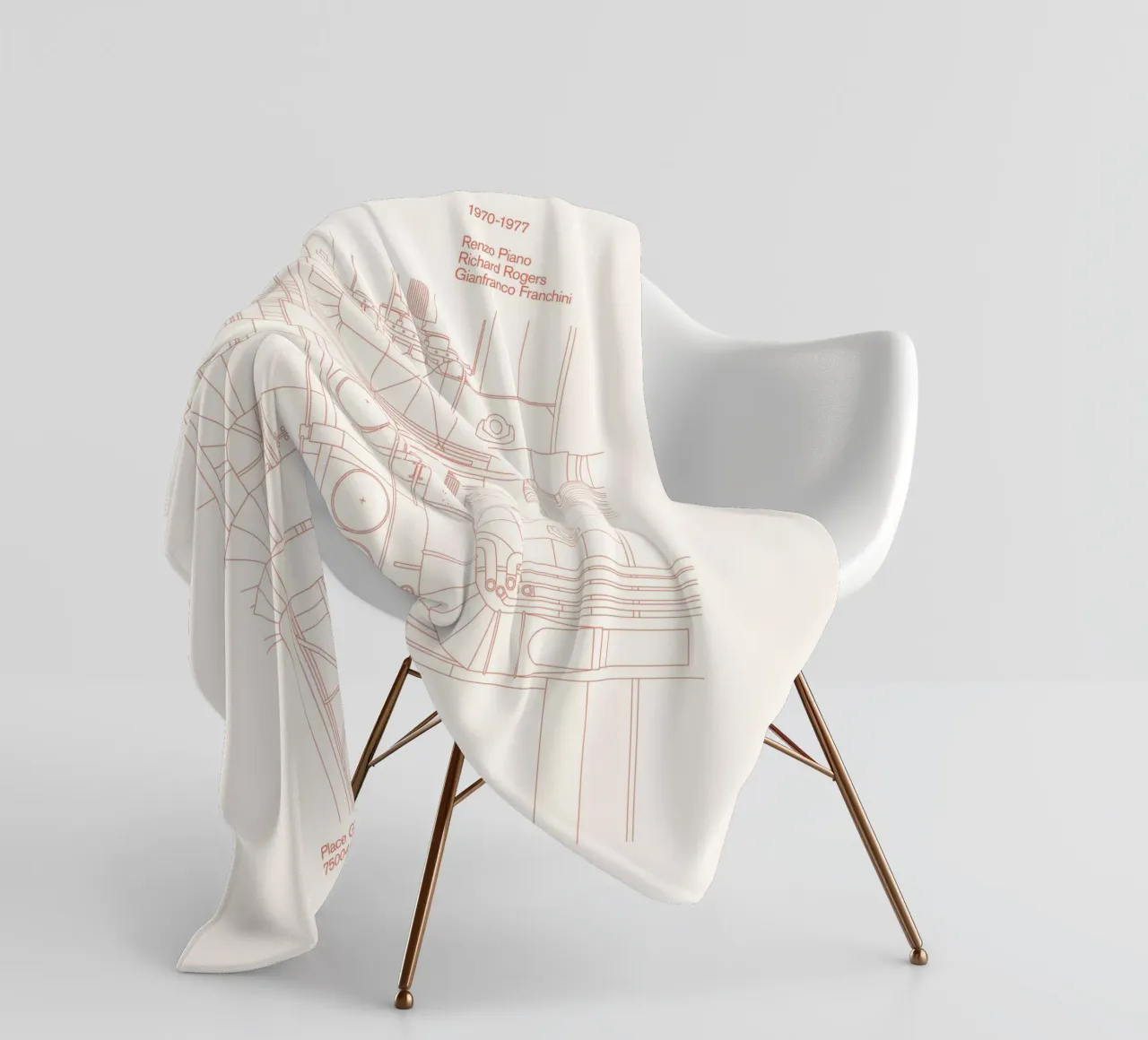 Pompidou : Blueprint coperta in pile da Florent Bodart