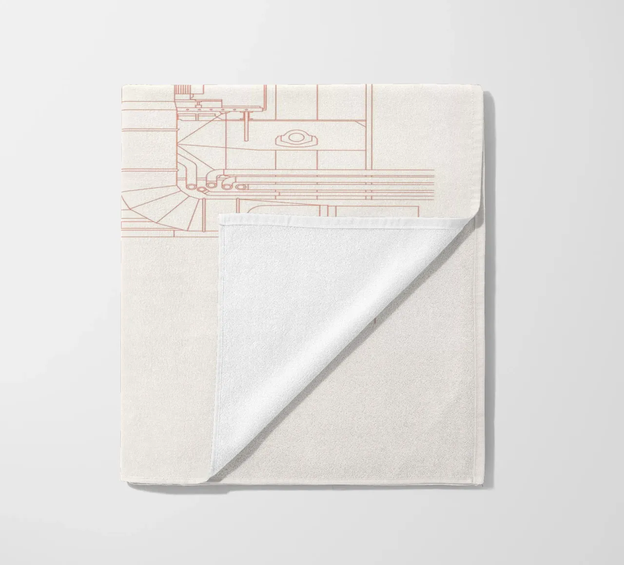 Pompidou : Blueprint telo mare da Florent Bodart