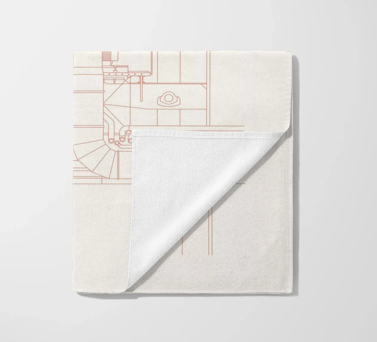 Pompidou : Blueprint telo mare da Florent Bodart