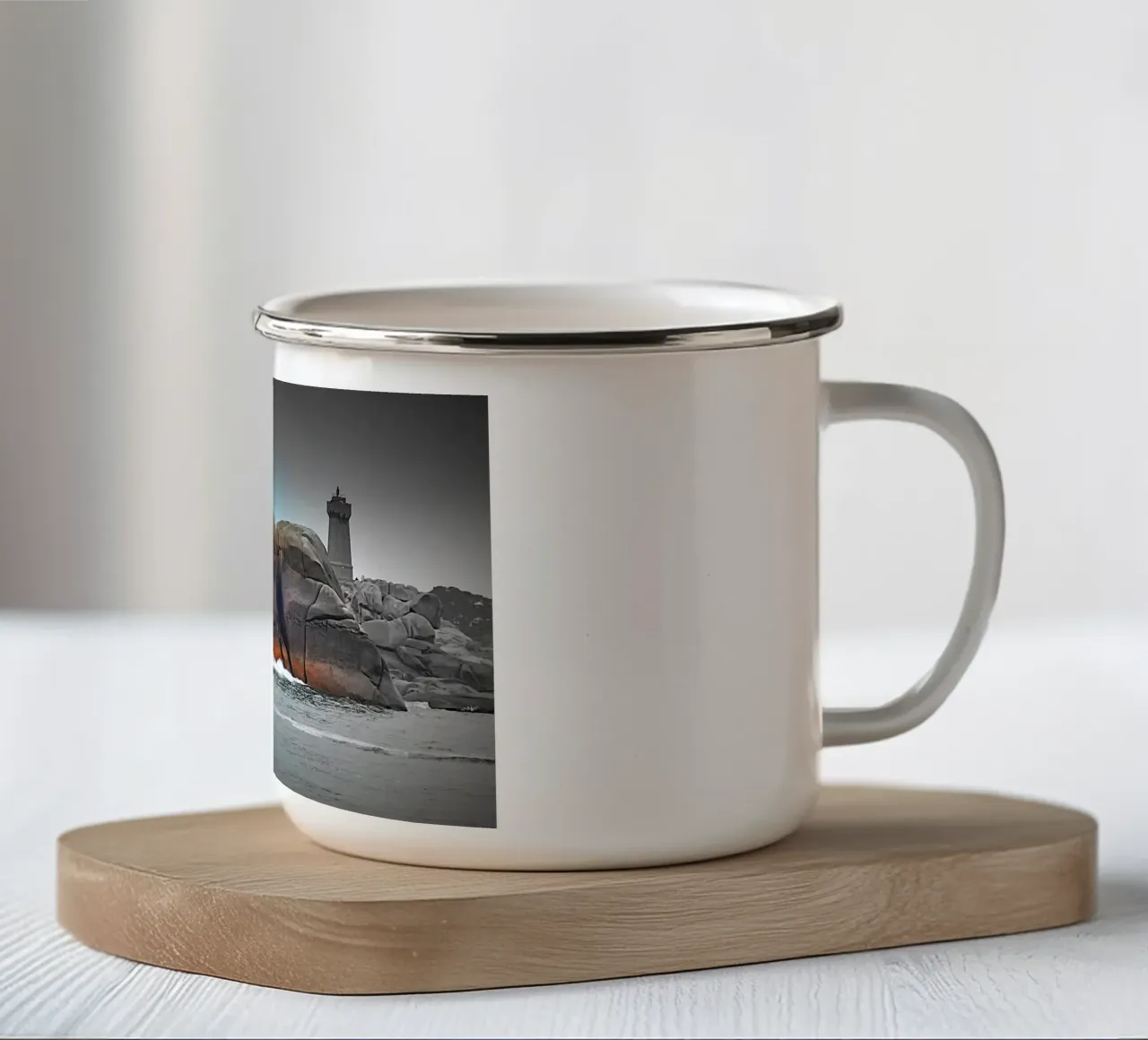 FAA360 PERROS GUIREC. tazza in smalto da Thierry vobmann photography