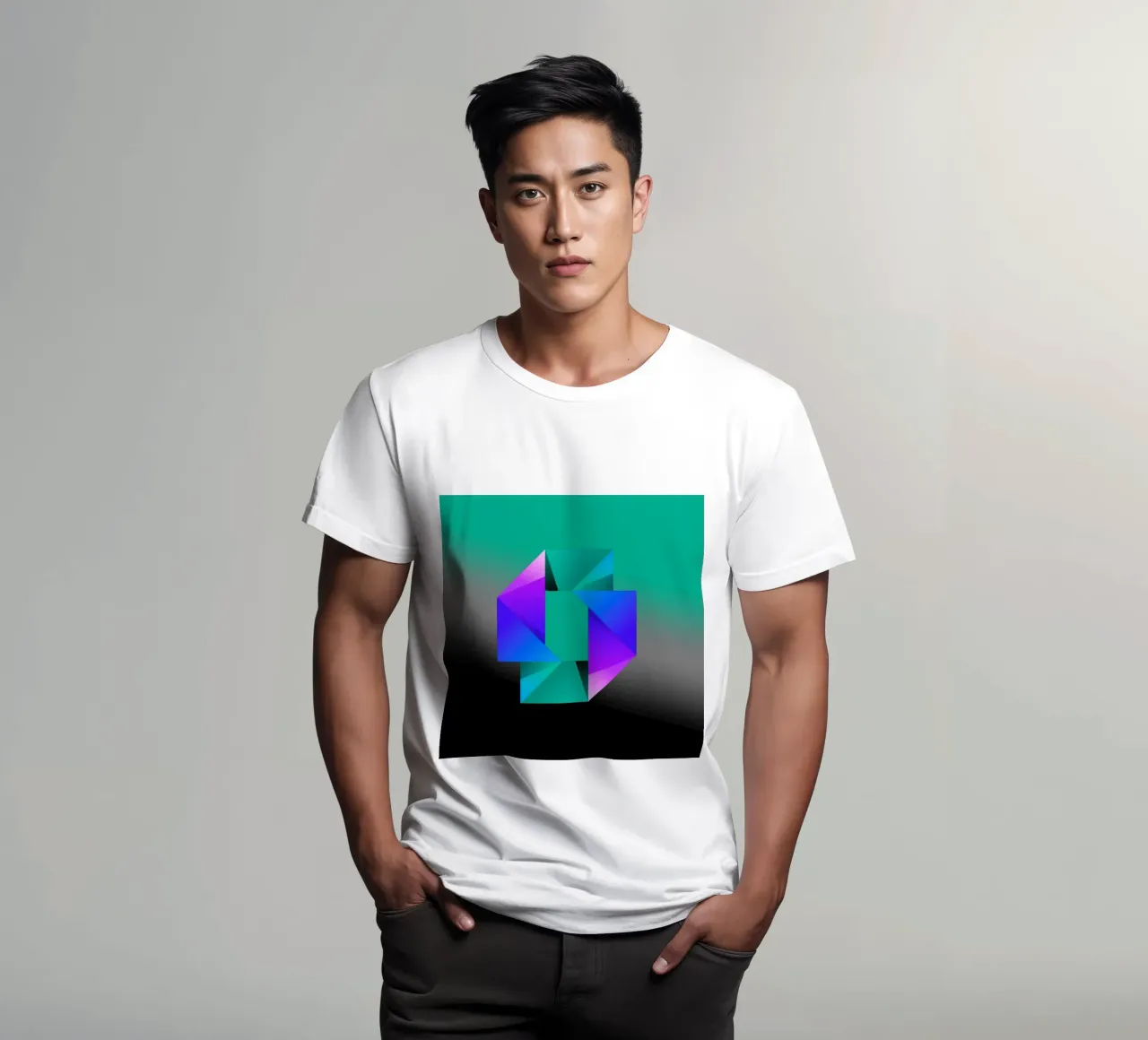 Design astratto t-shirt da BenCoStyle