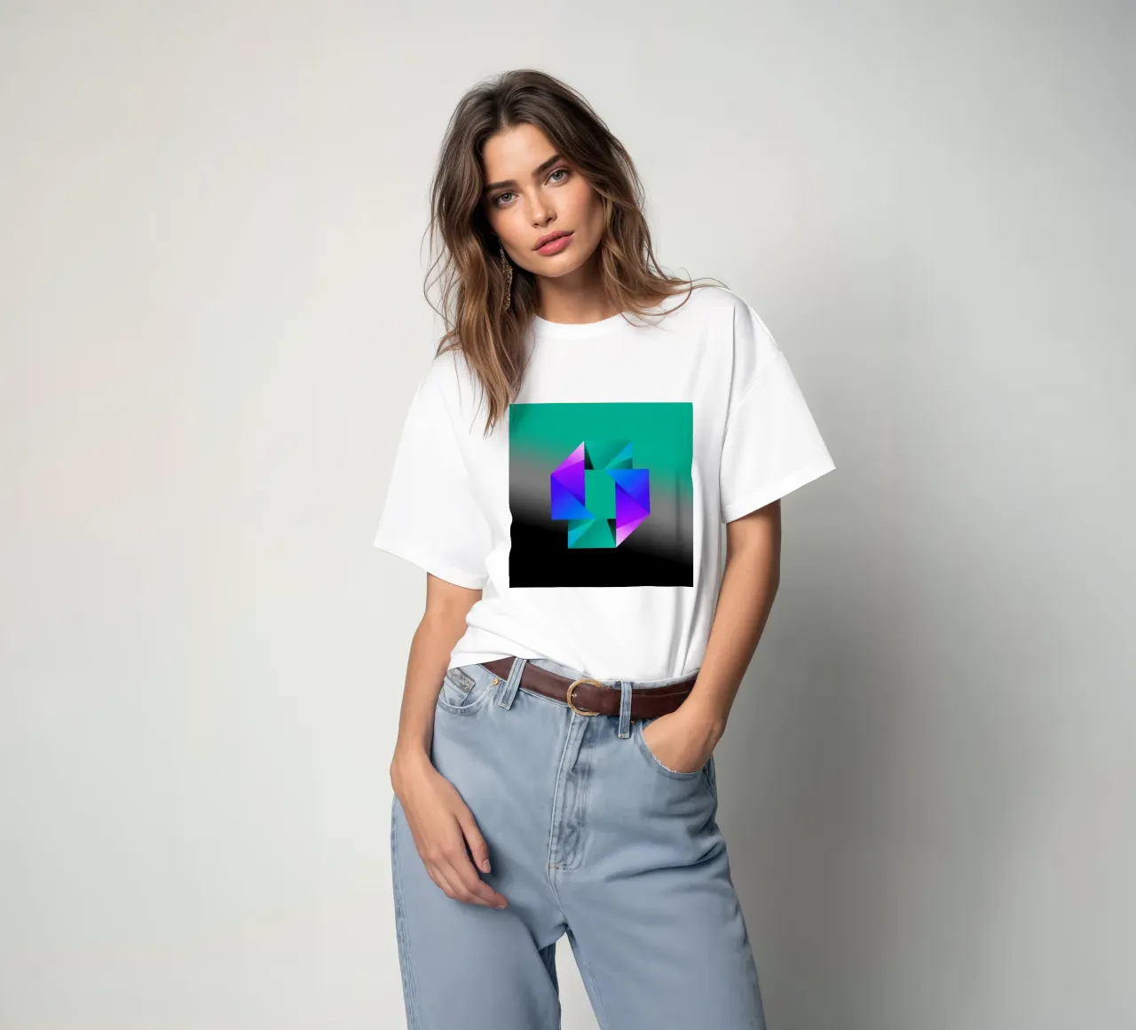 Design astratto t-shirt da BenCoStyle