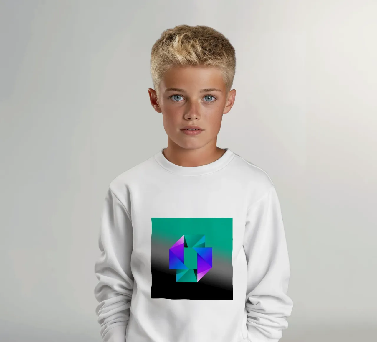 Design astratto felpa bambino da BenCoStyle