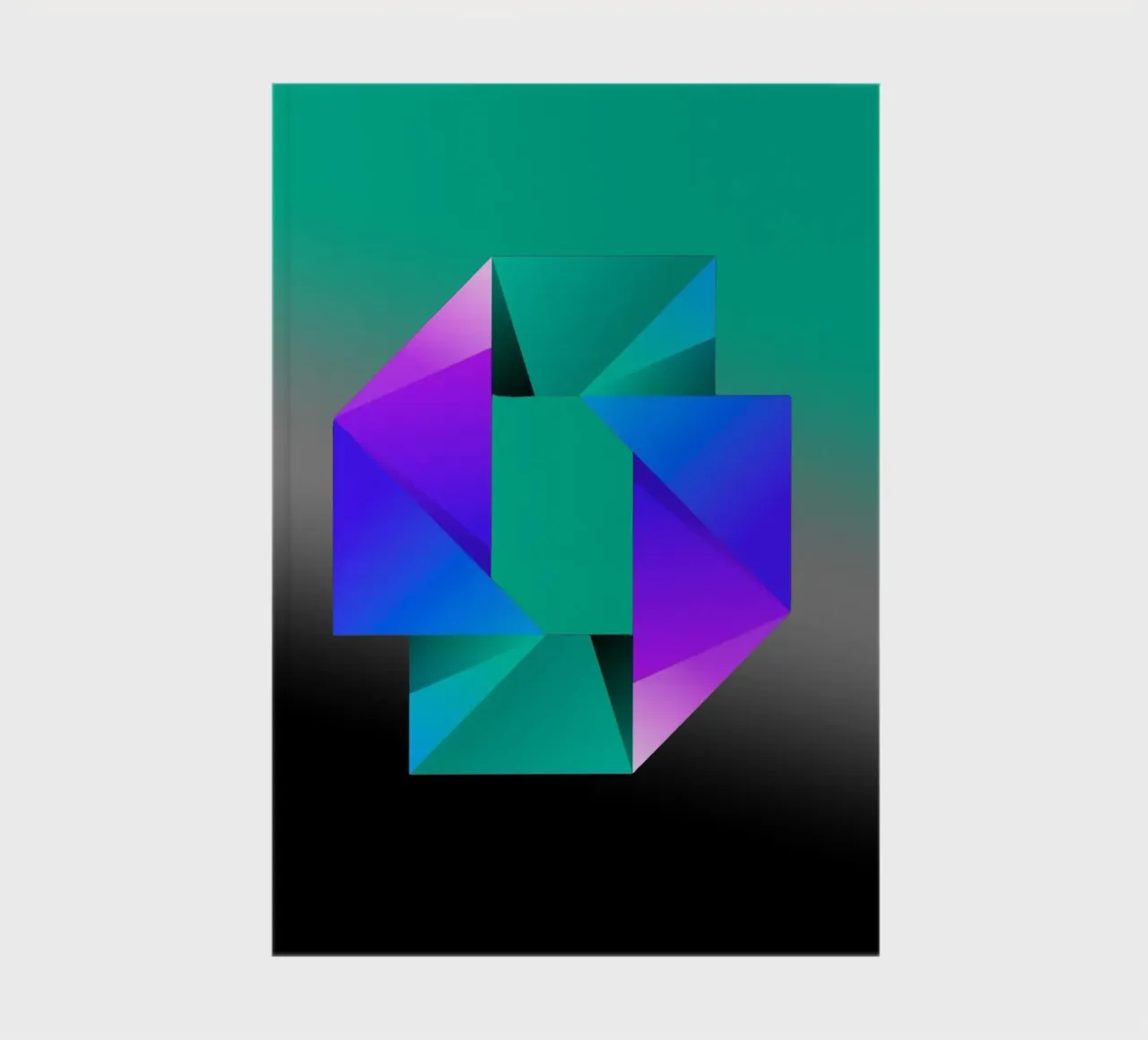 Abstract design notebook by BenCoStyle