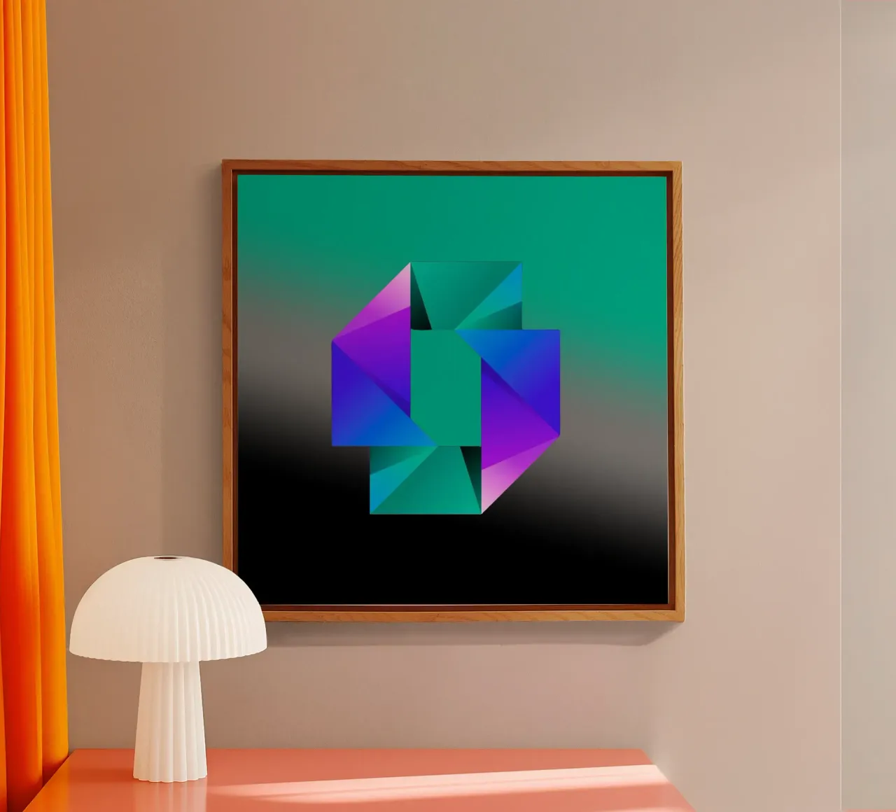 Design astratto plexiglass da BenCoStyle