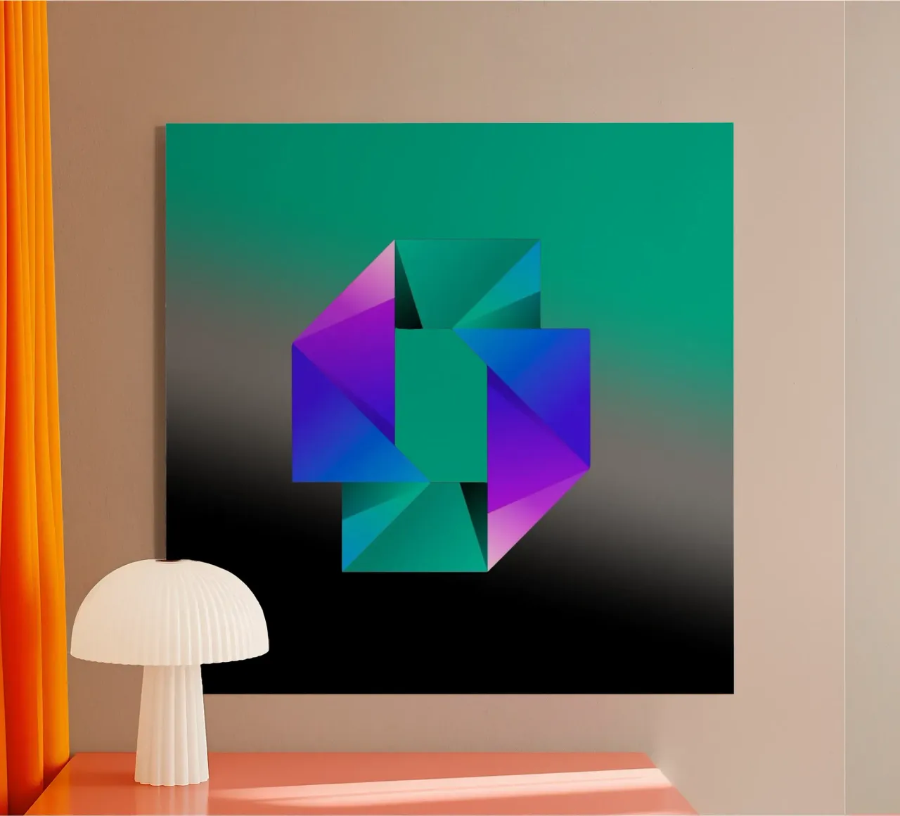 Design astratto plexiglass da BenCoStyle