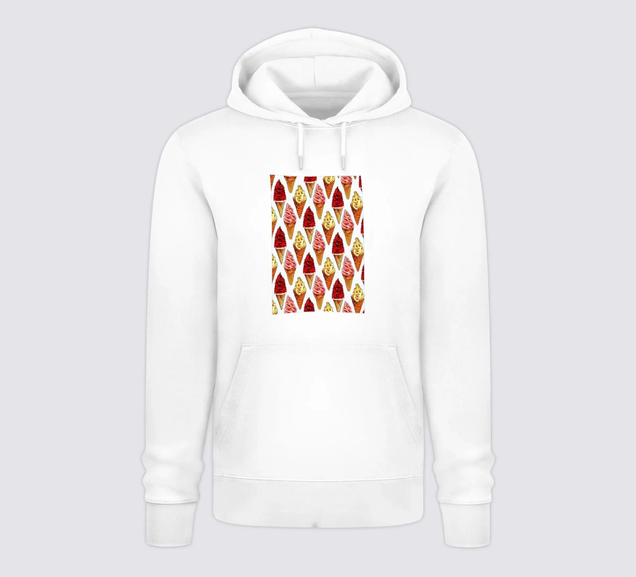 Soft Serve Pattern felpa con cappuccio da Kelly Gilleran