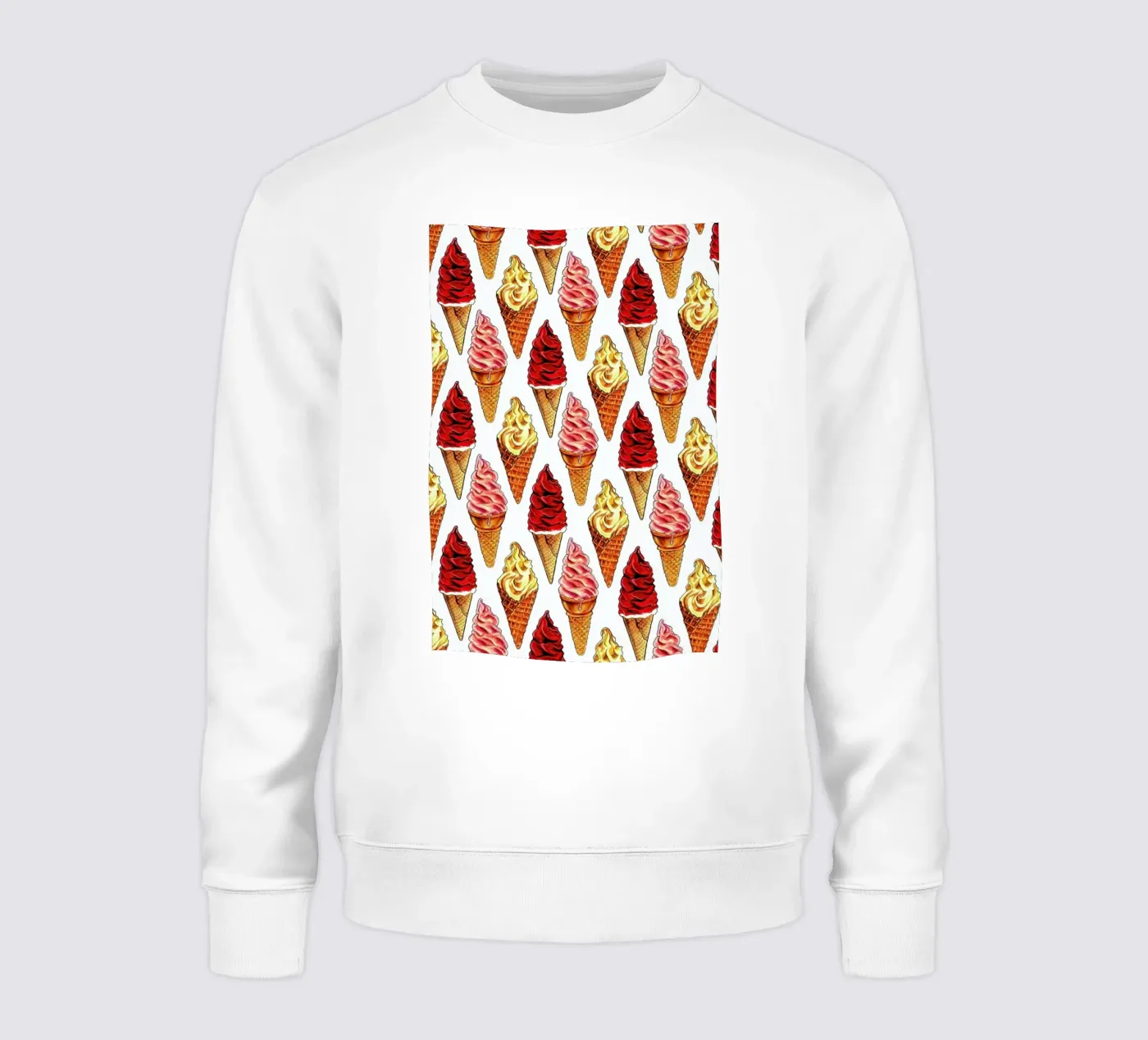 Soft Serve Pattern felpa da Kelly Gilleran