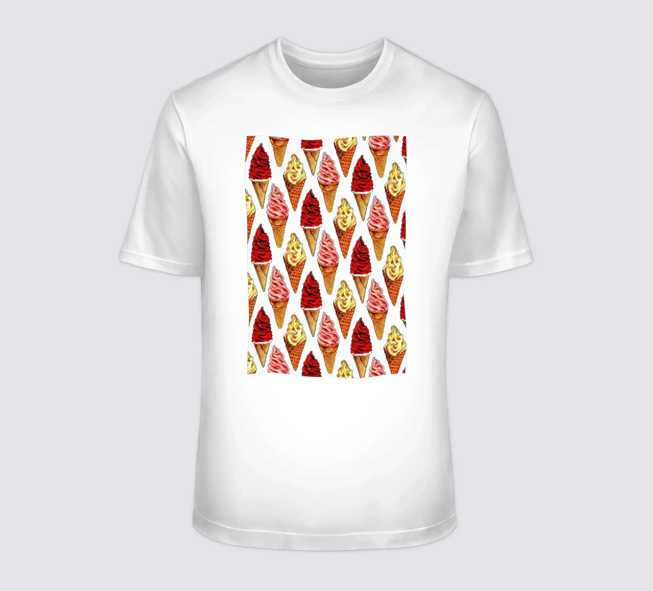 Soft Serve Pattern t-shirt da Kelly Gilleran