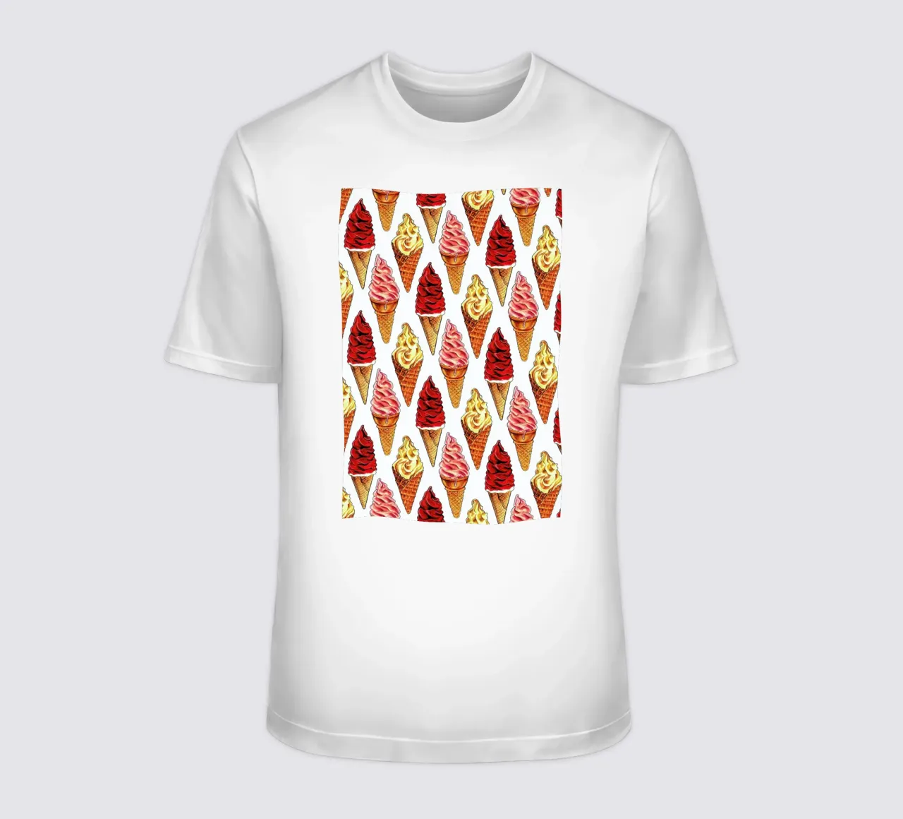 Soft Serve Pattern t-shirt de Kelly Gilleran