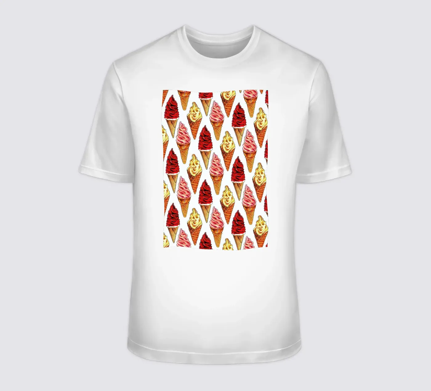 Soft Serve Pattern t-shirt da Kelly Gilleran