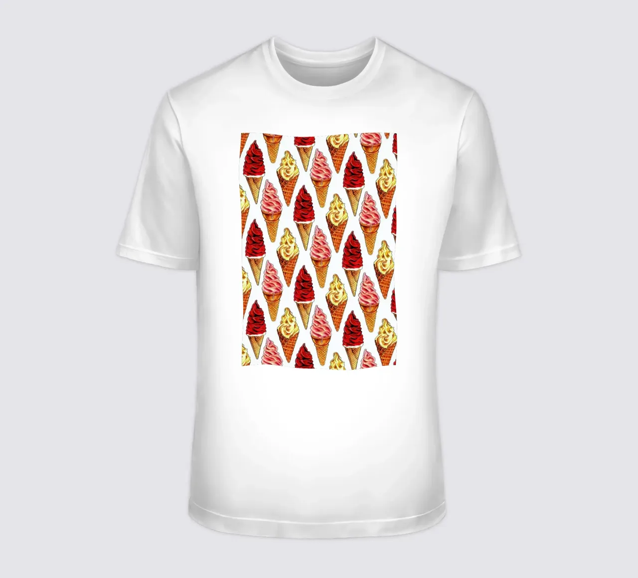Soft Serve Pattern t-shirt by Kelly Gilleran