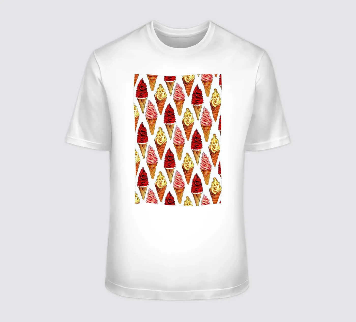 Soft Serve Pattern t-shirt da Kelly Gilleran