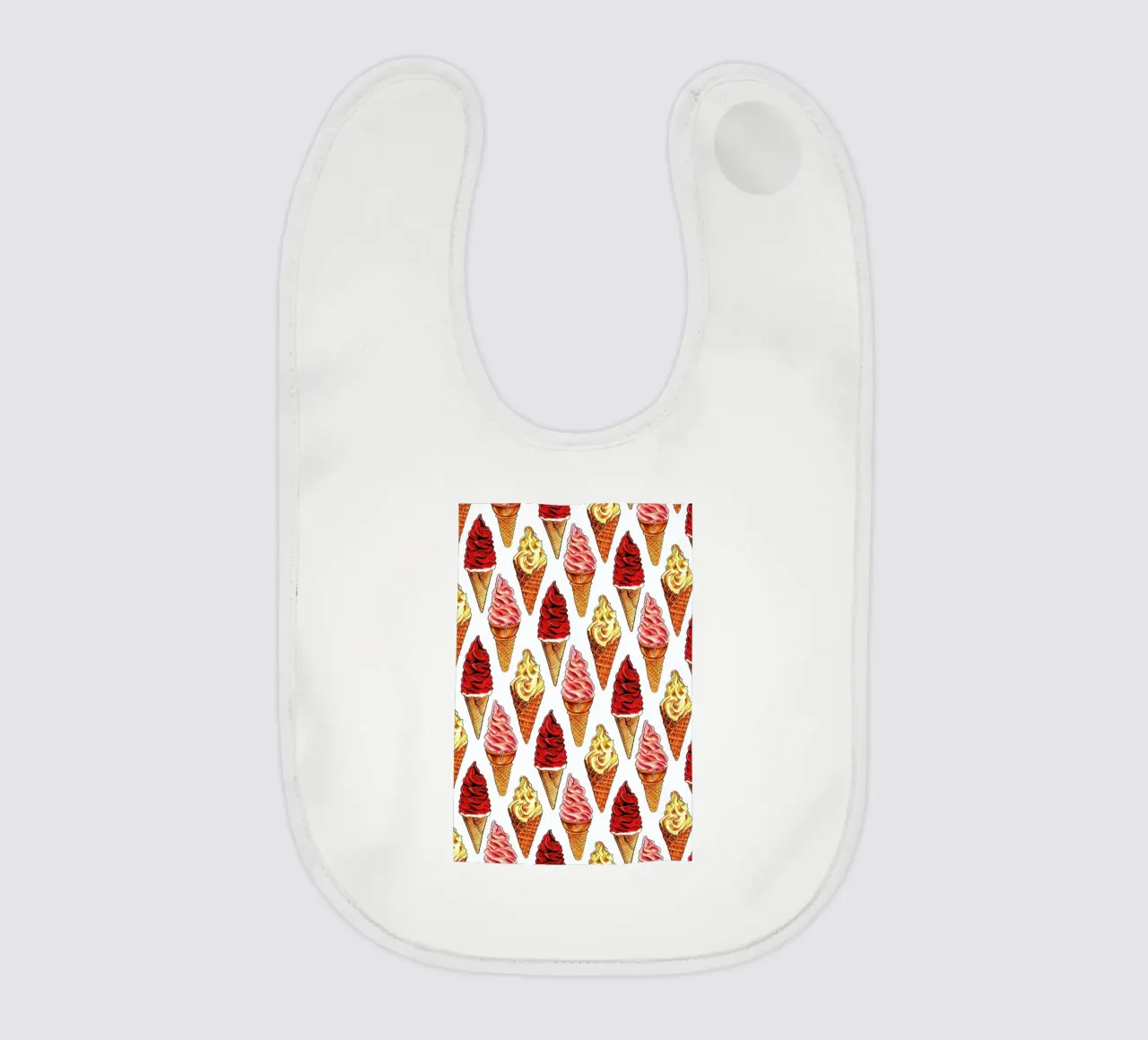 Soft Serve Pattern bavaglino da Kelly Gilleran