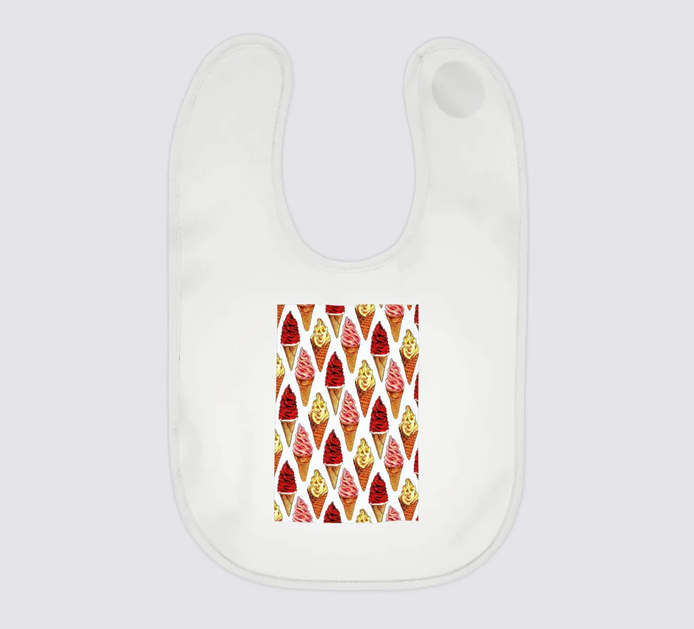 Soft Serve Pattern bavoir de Kelly Gilleran