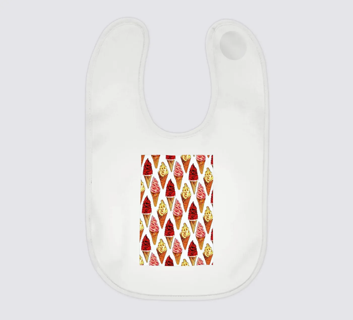 Soft Serve Pattern bavoir de Kelly Gilleran