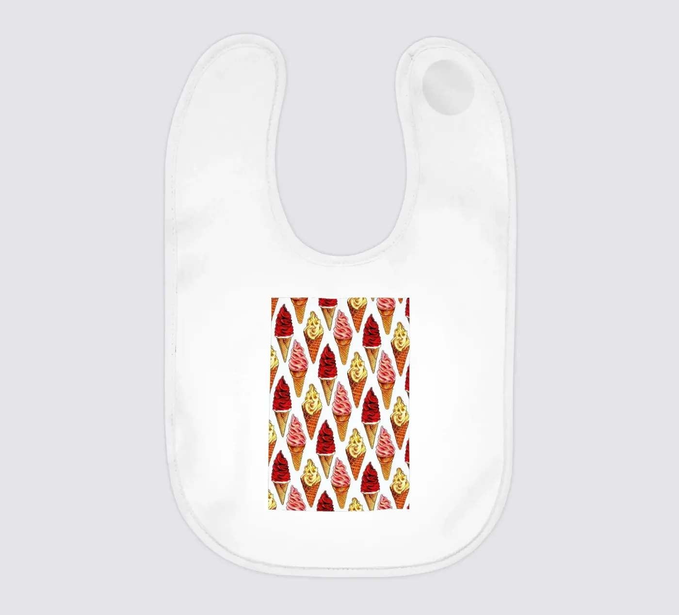 Soft Serve Pattern bavoir de Kelly Gilleran