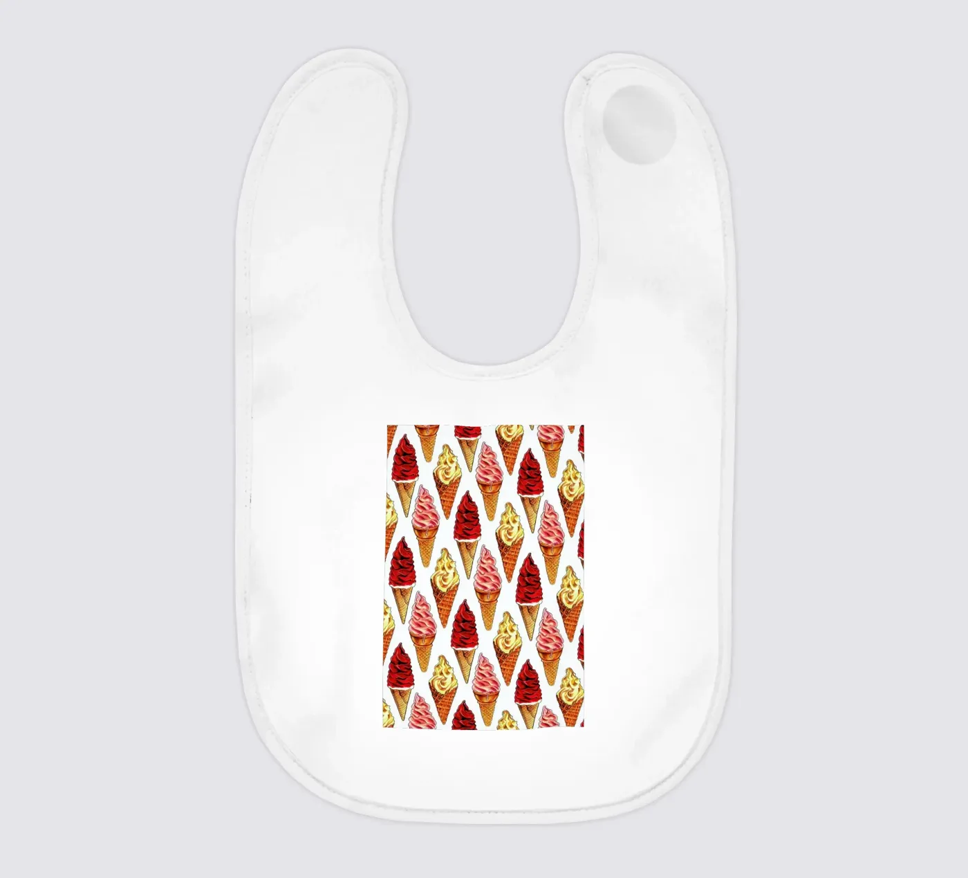 Soft Serve Pattern bavoir de Kelly Gilleran