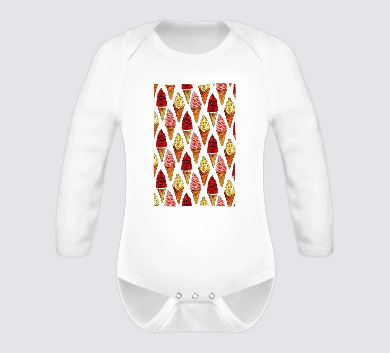 Soft Serve Pattern body de manga larga de Kelly Gilleran