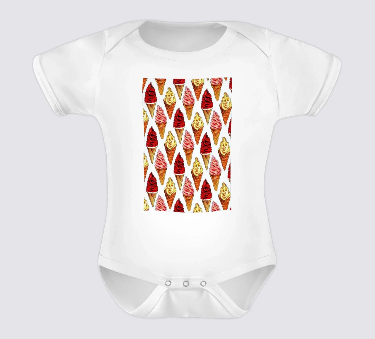 Soft Serve Pattern body bébé de Kelly Gilleran