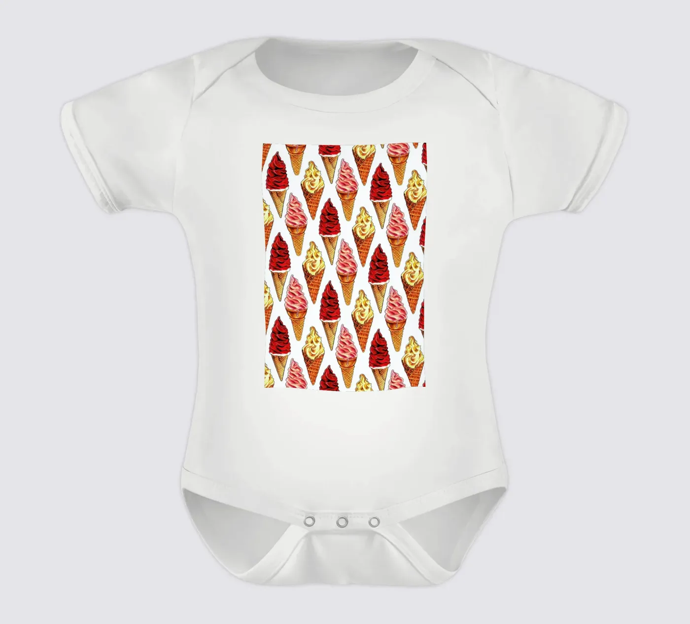 Soft Serve Pattern body bébé de Kelly Gilleran