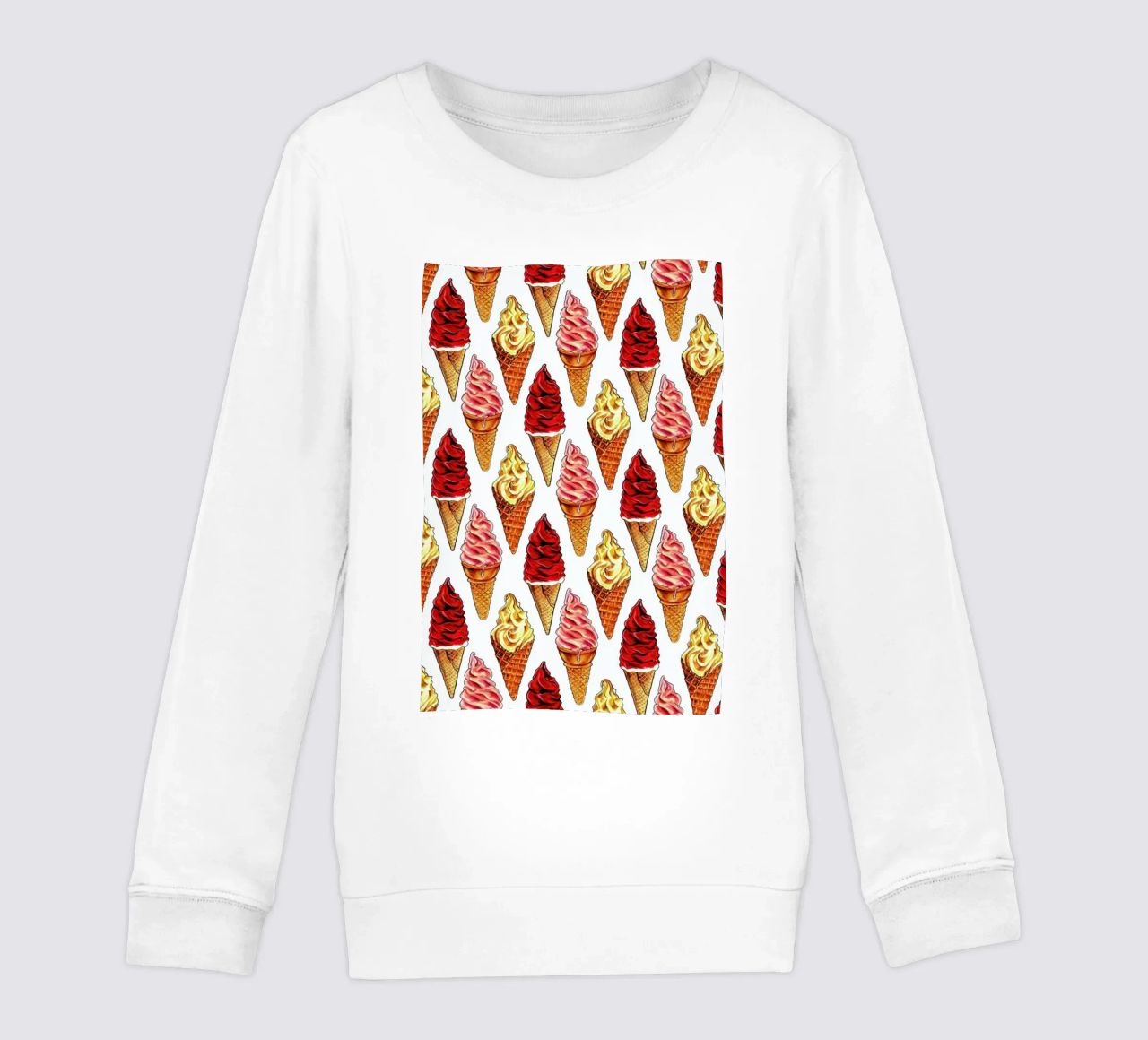 Soft Serve Pattern felpa bambino da Kelly Gilleran