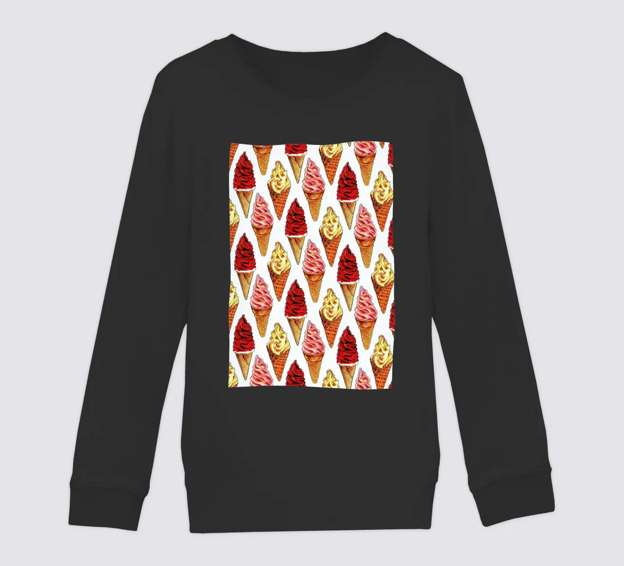 Soft Serve Pattern felpa bambino da Kelly Gilleran