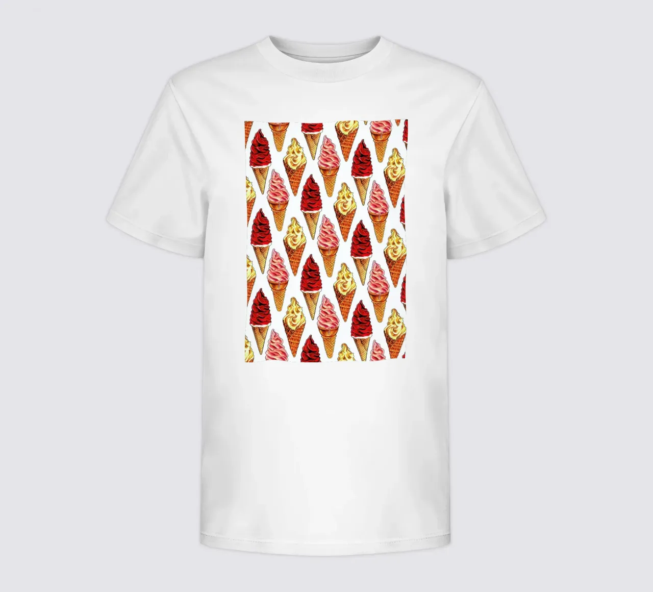 Soft Serve Pattern t-shirt bambini da Kelly Gilleran