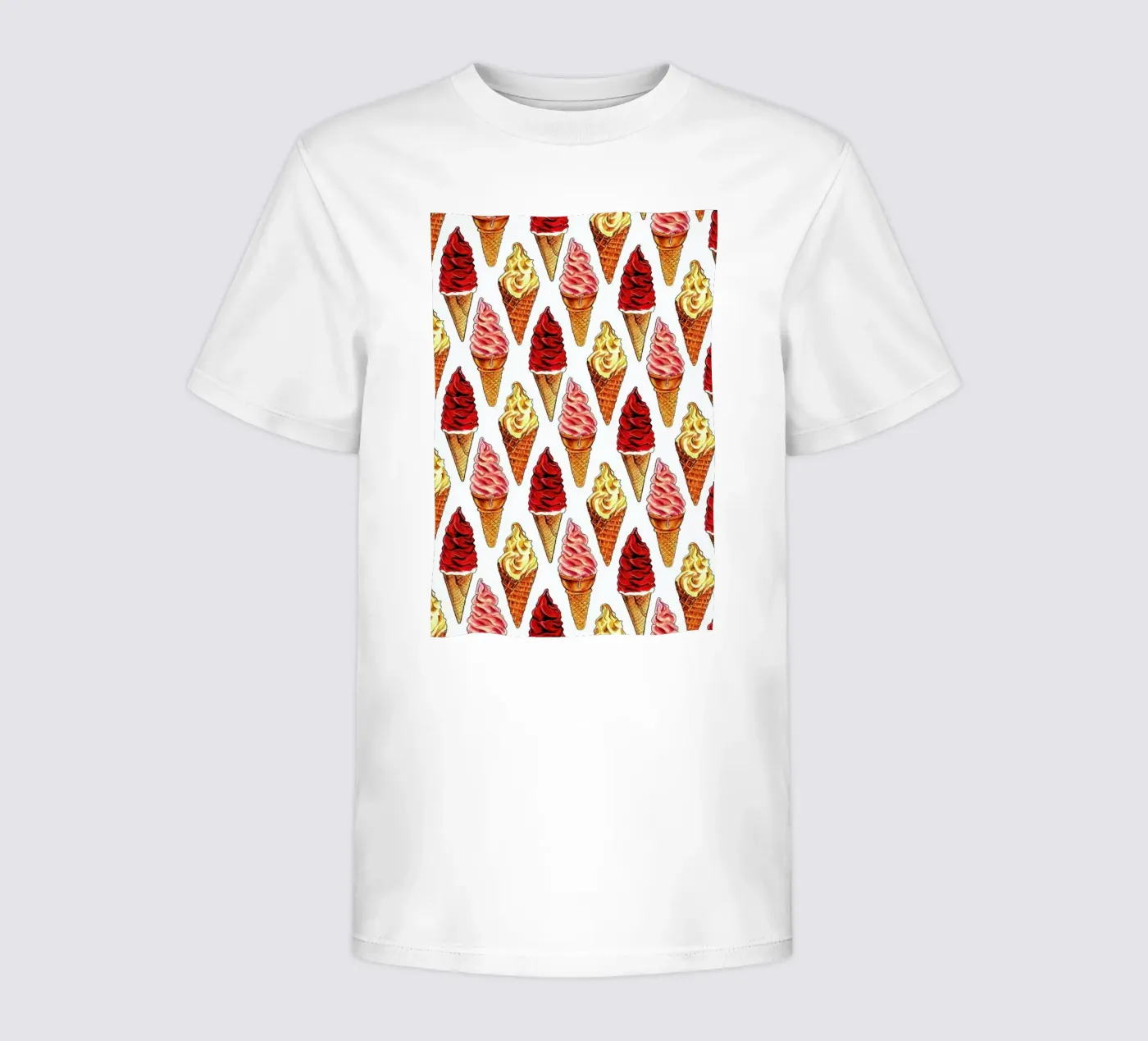 Soft Serve Pattern t-shirt bambini da Kelly Gilleran
