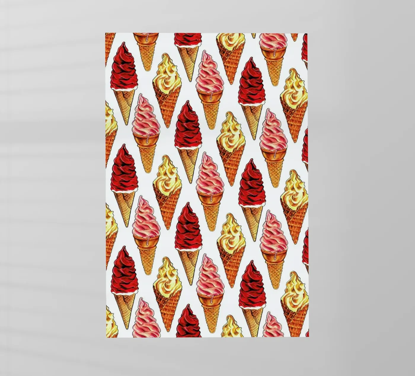 Soft Serve Pattern pellicola backlit da Kelly Gilleran