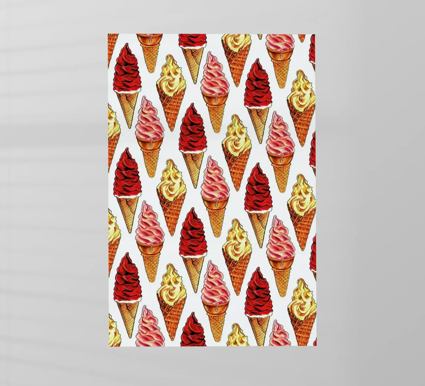 Soft Serve Pattern pellicola backlit da Kelly Gilleran