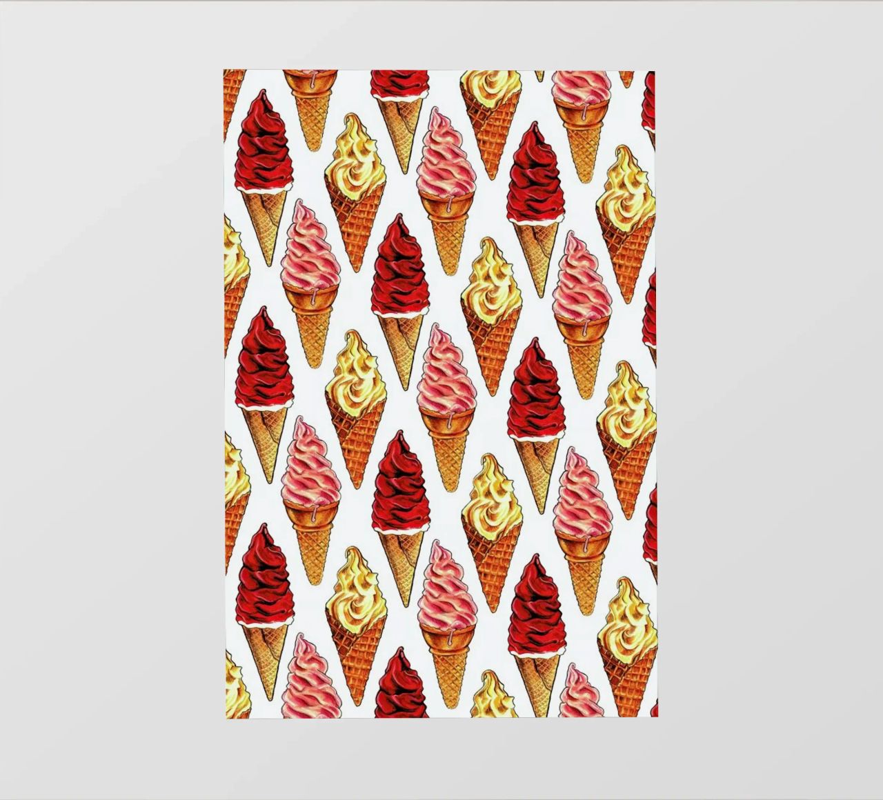 Soft Serve Pattern pellicola backlit da Kelly Gilleran