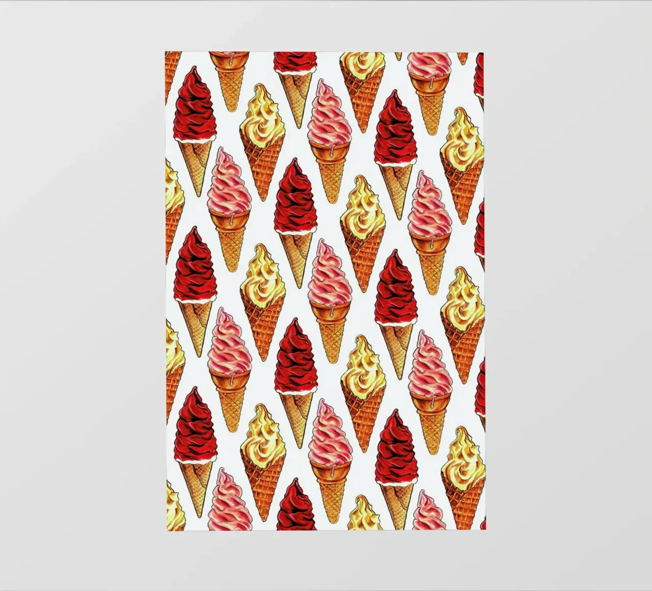 Soft Serve Pattern Backlit Folie von Kelly Gilleran
