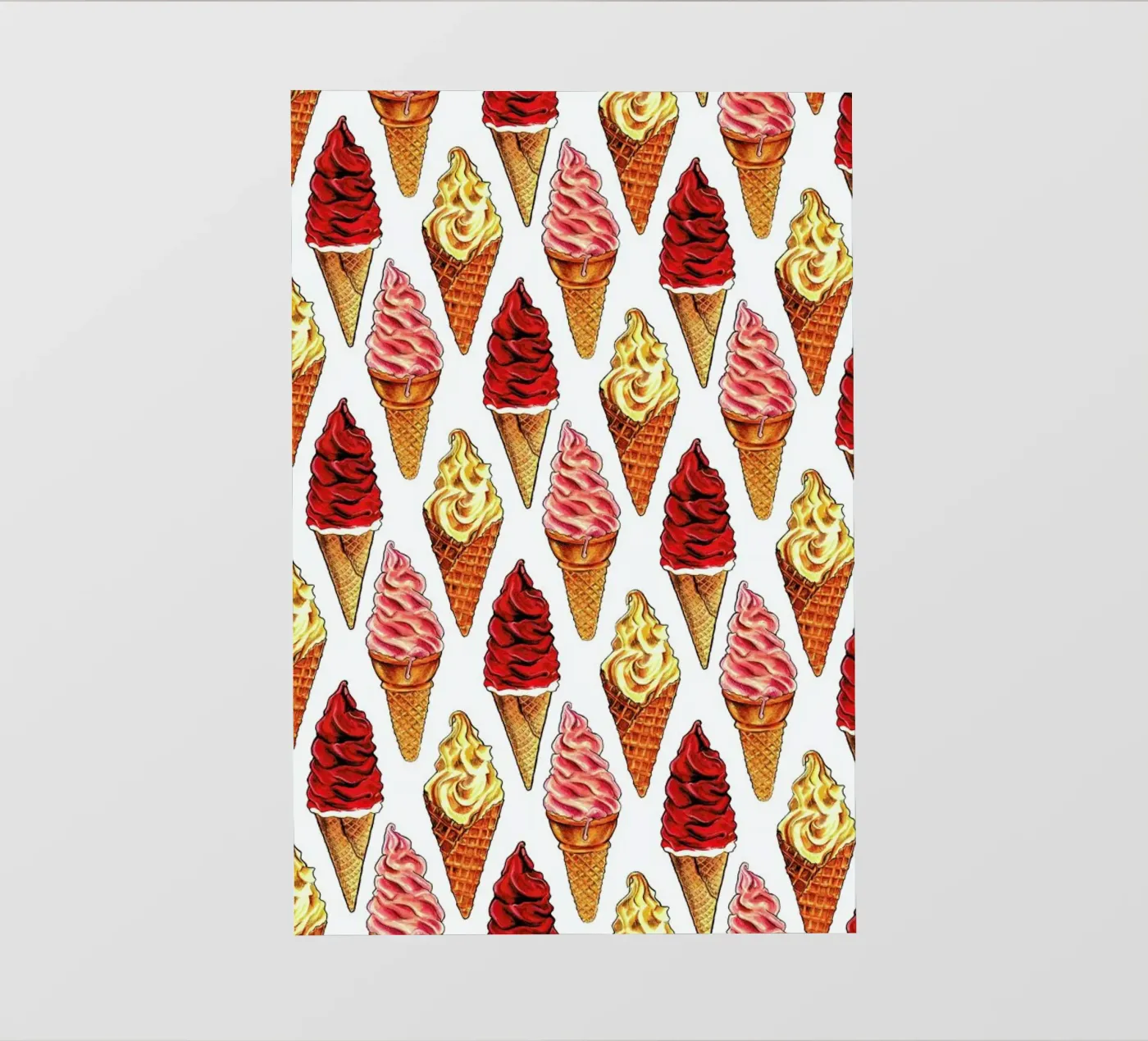 Soft Serve Pattern bâche pvc de Kelly Gilleran