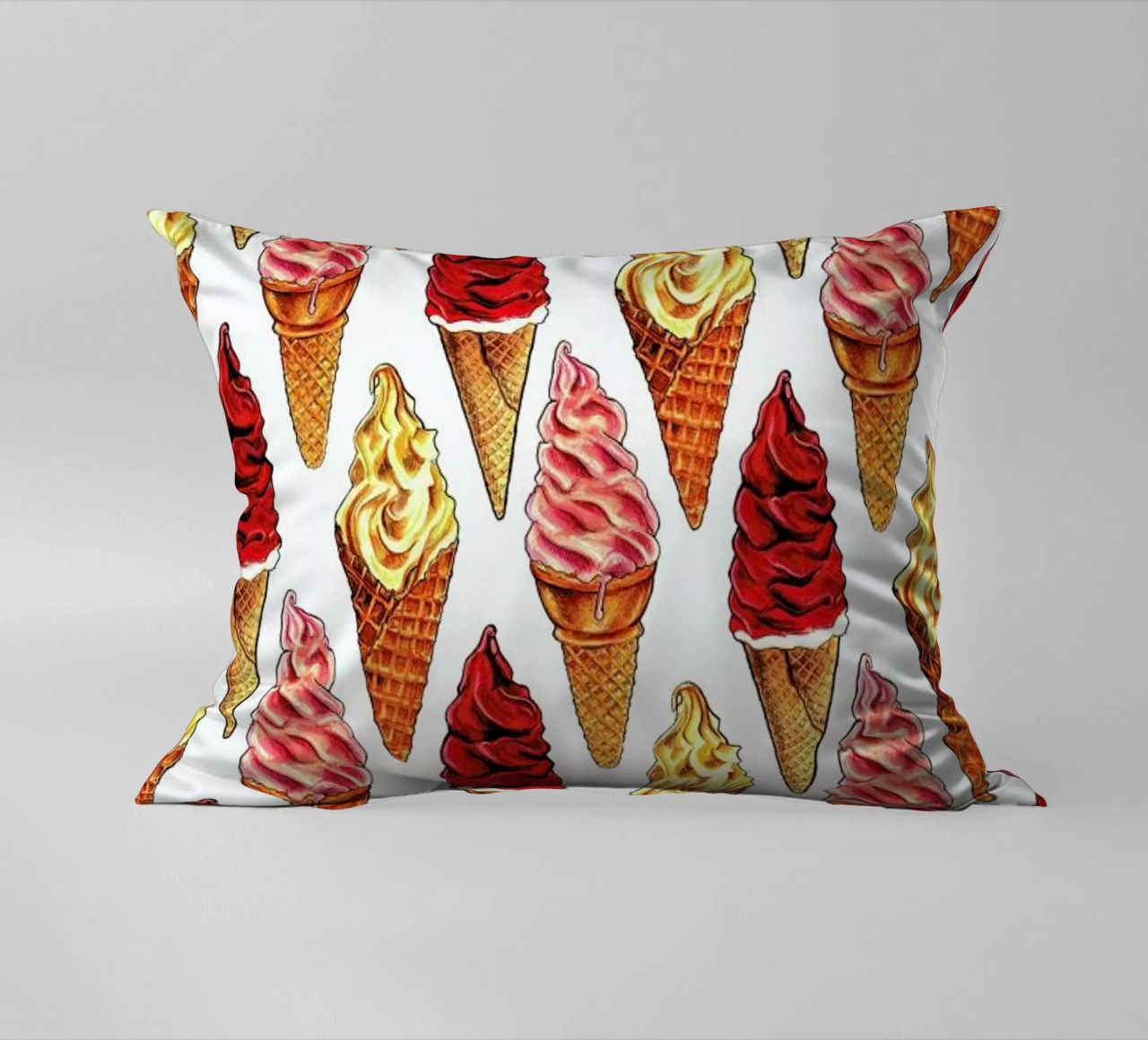 Soft Serve Pattern cuscino da Kelly Gilleran