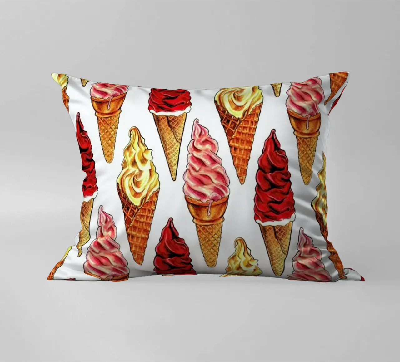 Soft Serve Pattern cuscino da Kelly Gilleran