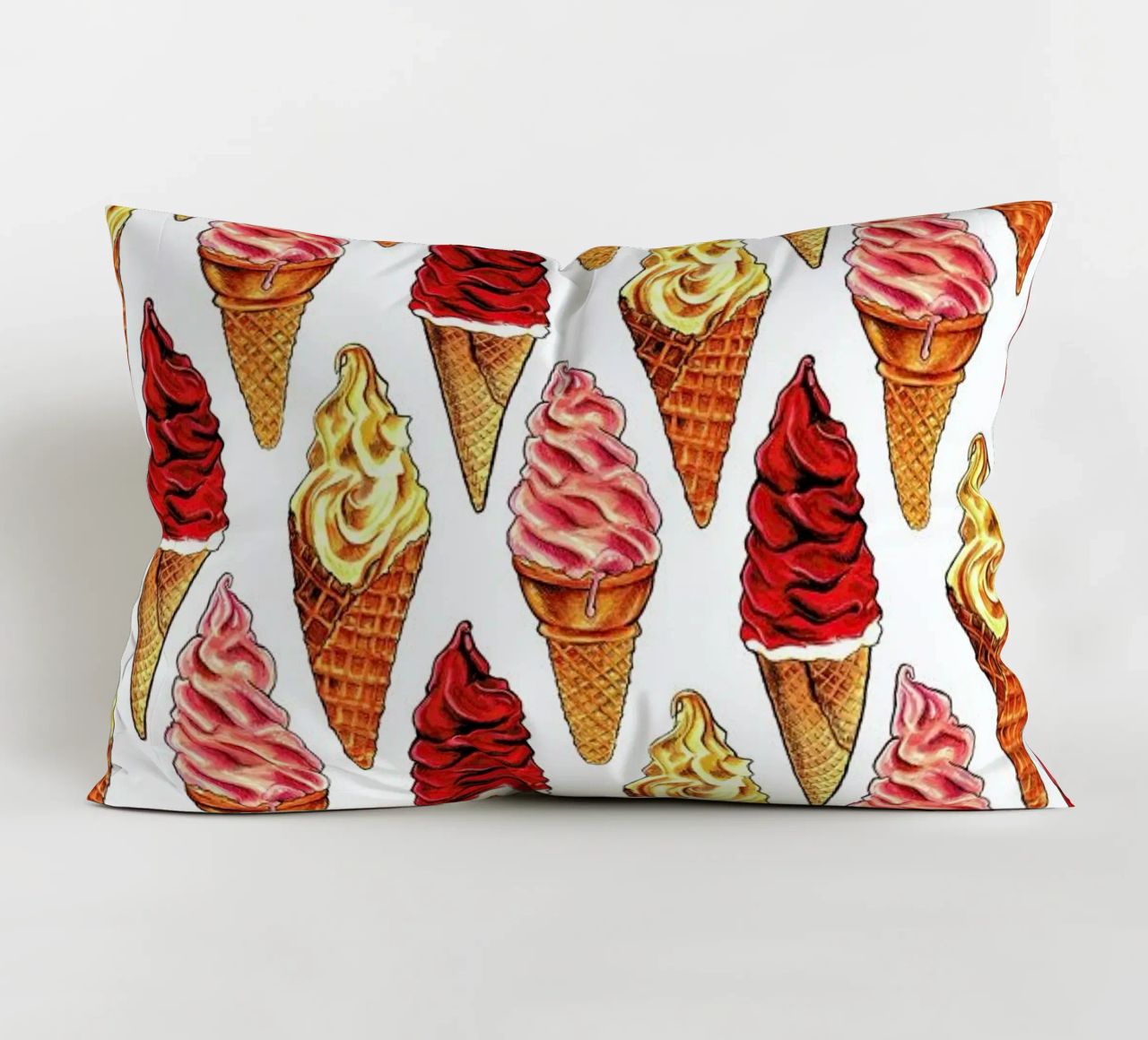 Soft Serve Pattern cuscino da Kelly Gilleran