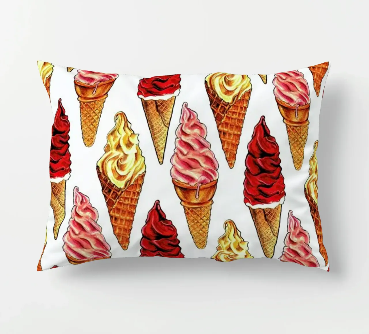 Soft Serve Pattern coussin de Kelly Gilleran