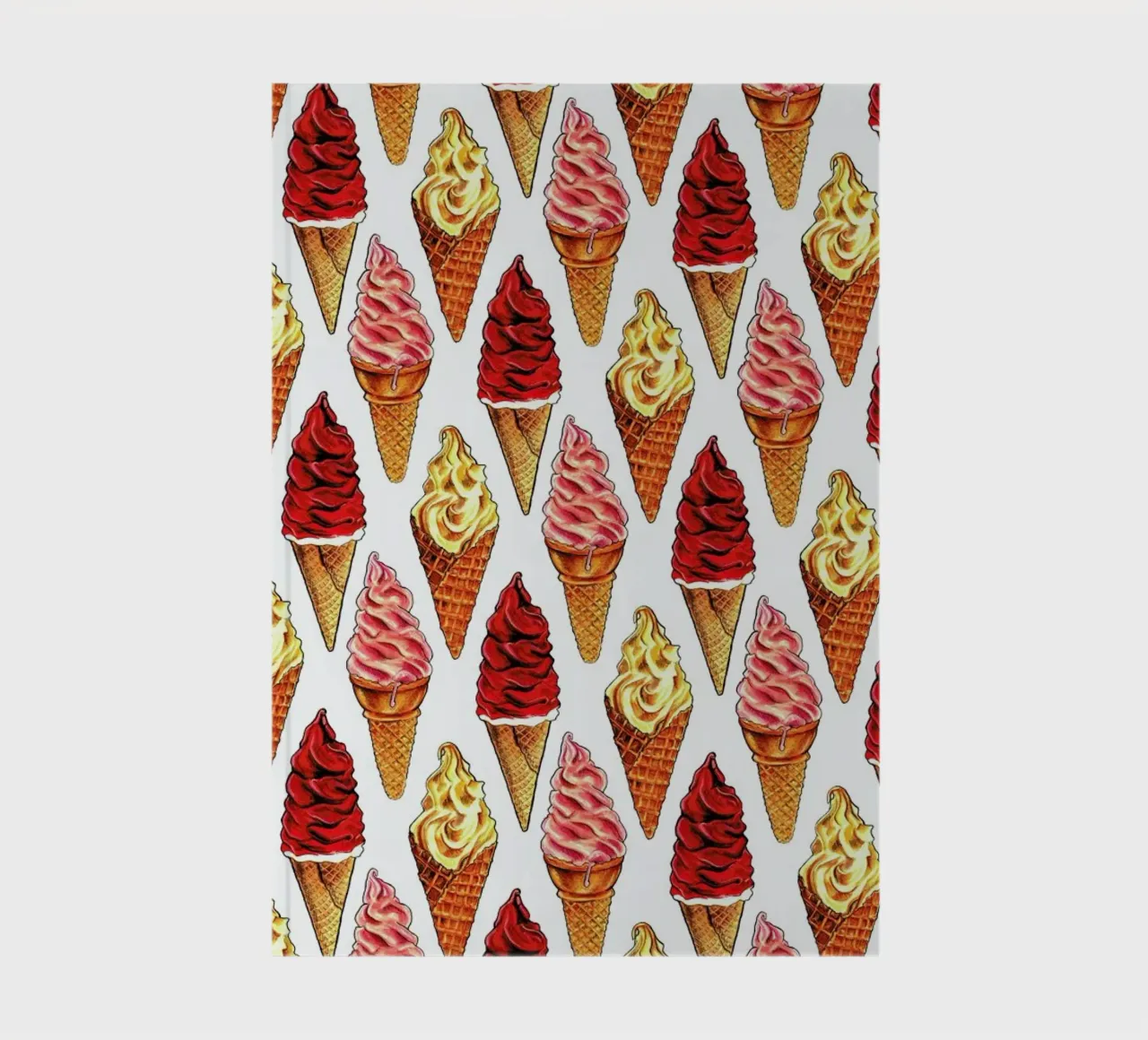 Soft Serve Pattern Notizbuch von Kelly Gilleran