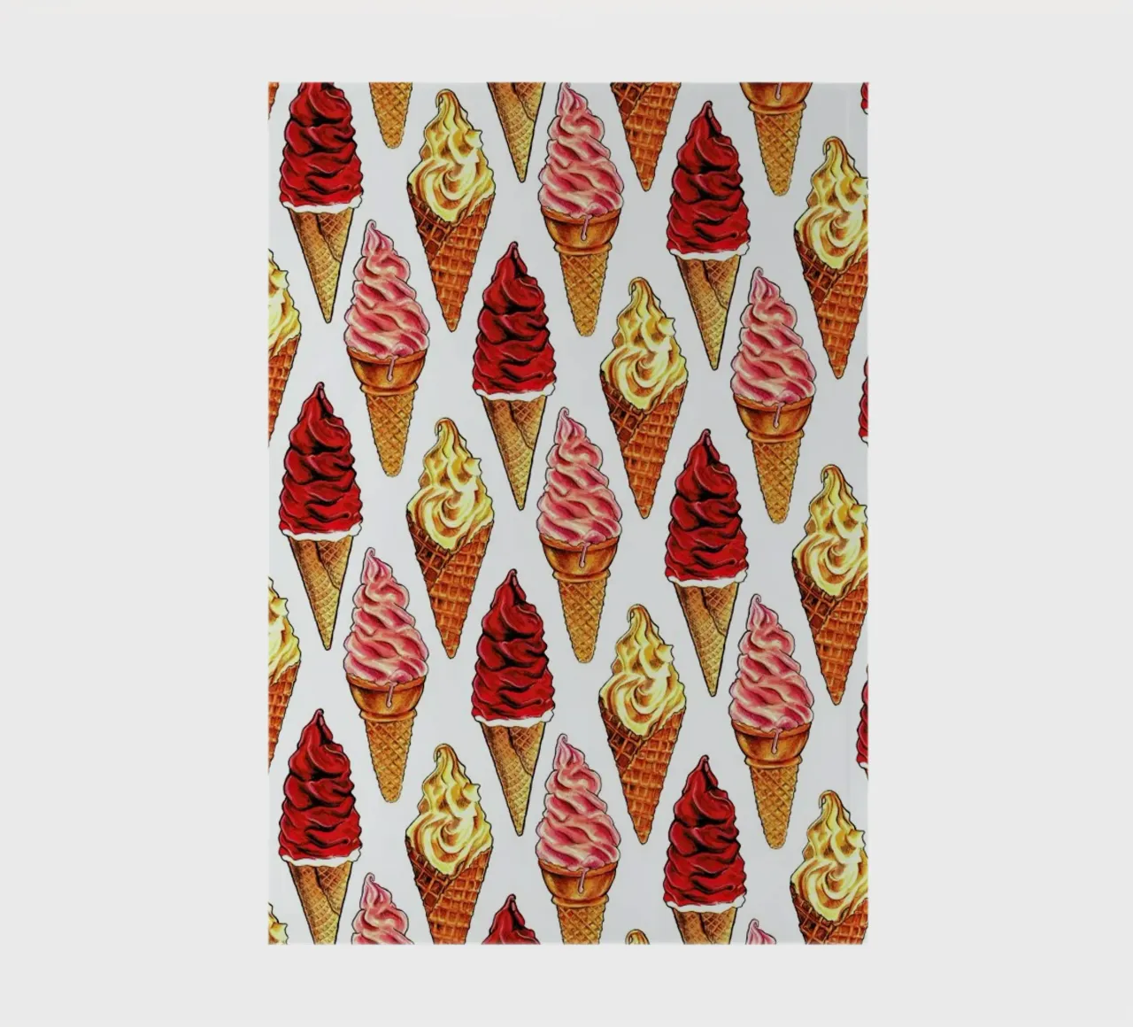 Soft Serve Pattern Notizbuch von Kelly Gilleran