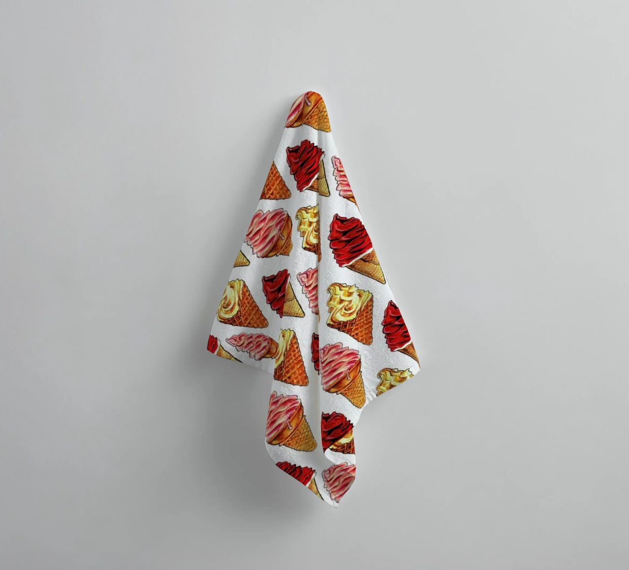 Soft Serve Pattern asciugamano da bagno da Kelly Gilleran