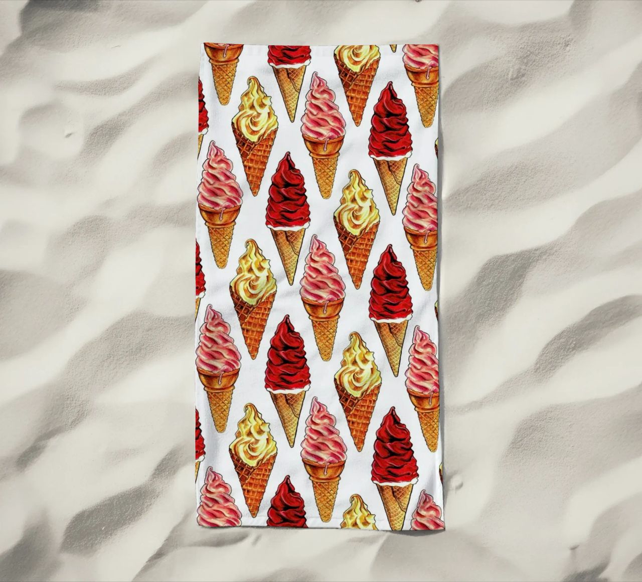 Soft Serve Pattern telo mare da Kelly Gilleran