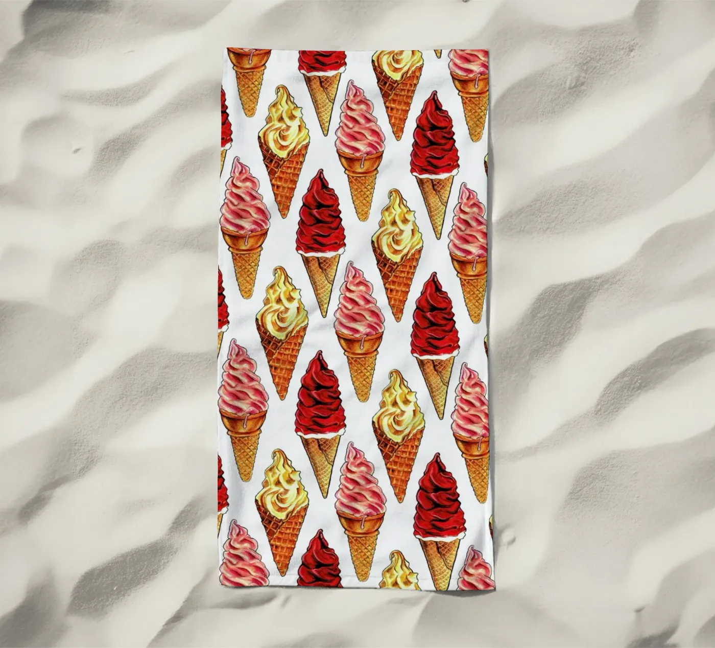 Soft Serve Pattern telo mare da Kelly Gilleran